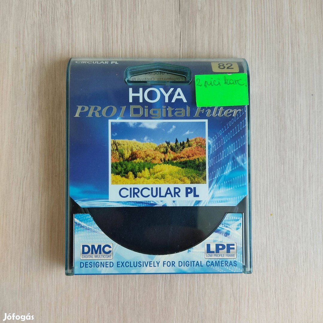 Hoya Pro1 82 mm Cir-Pl CPL cirkuláris polárszűrő