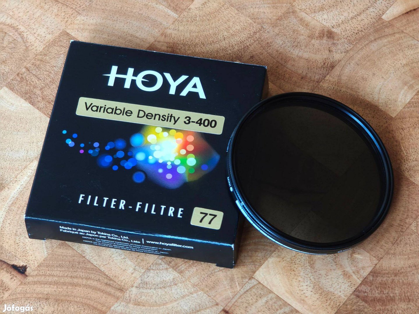 Hoya Variable Density 77mm ND szűrő változtatható szürke