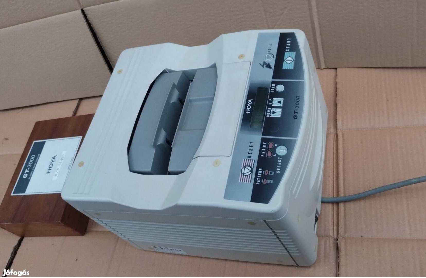 Hoya gt 3000 optikus szemüveg lencse csiszoló polirozó gép
