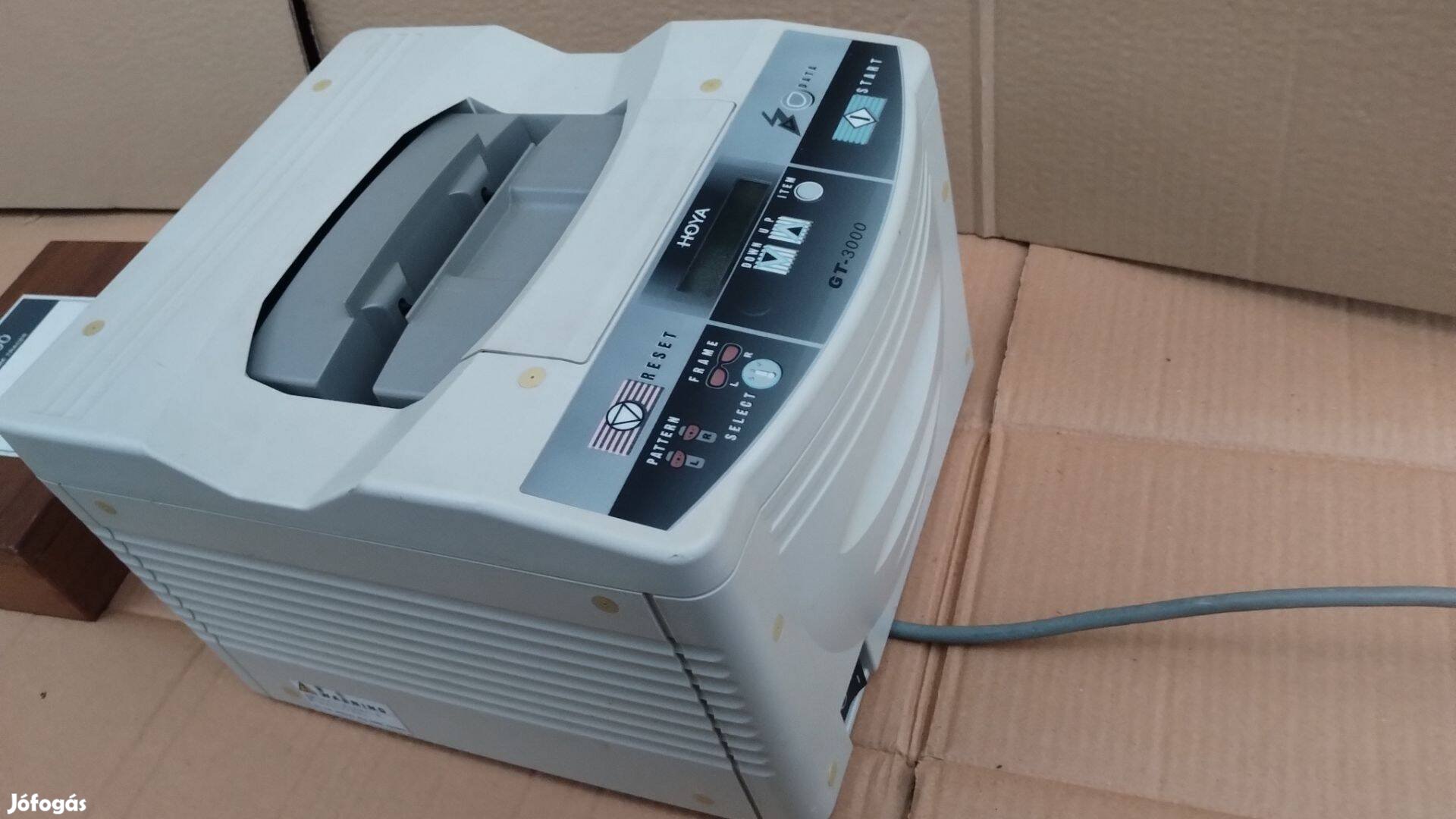 Hoya gt 3000 optikus szemüveg lencse gép