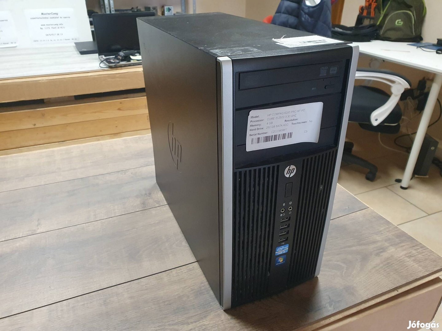 Hp6200 Pro Core i5 2500 Asztali PC