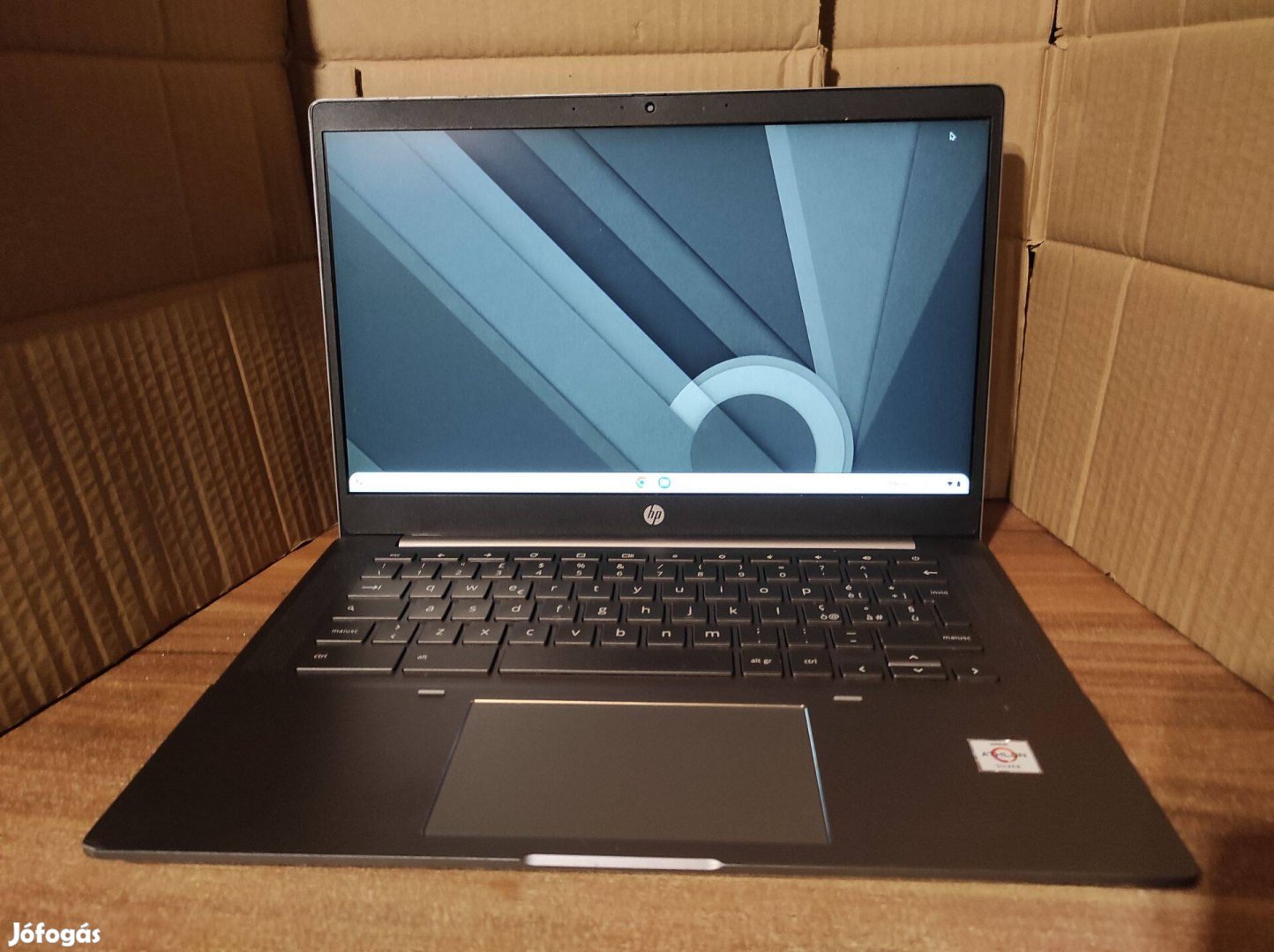 Hp Amd Chromebook fémházas full hd
