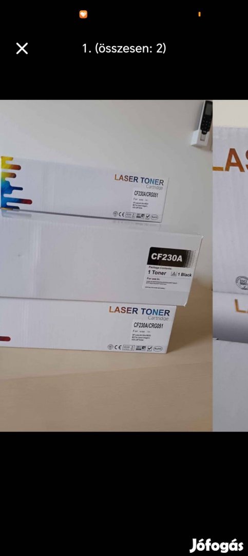 Hp CF230ACRG051 fekete toner Új