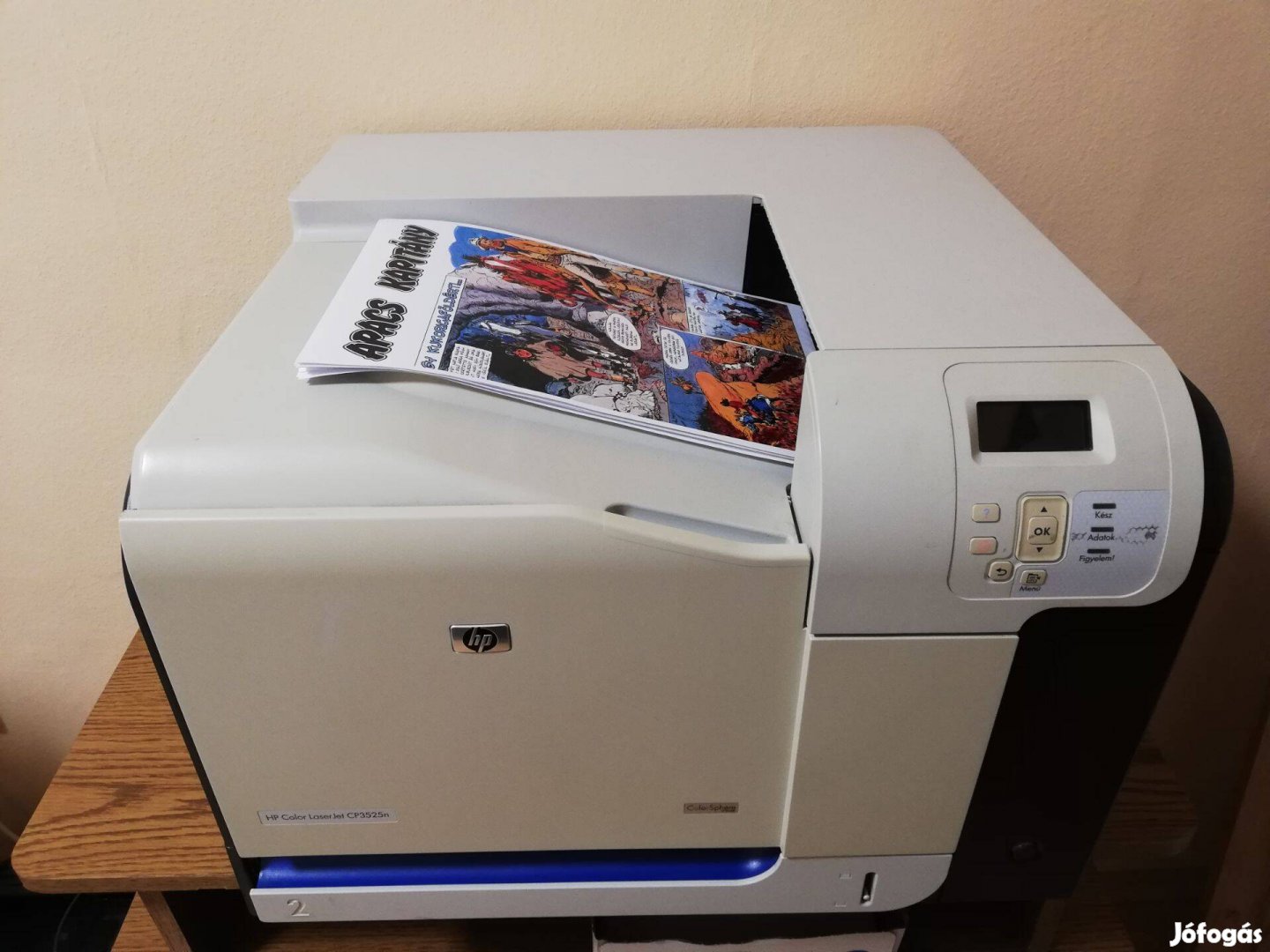 Hp Color Laserjet CP3525n színes nyomtató