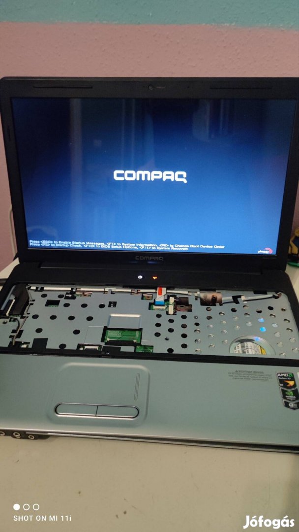 Hp Compaq presario cq60 hiányos