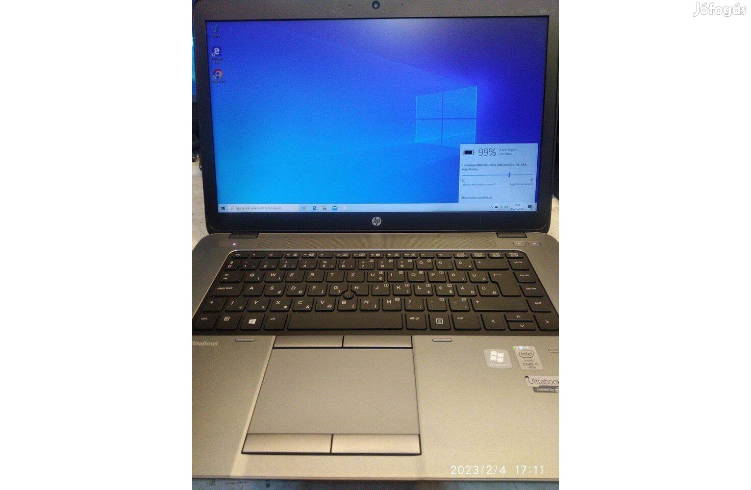 Hp Elitebook 850 G1-i5 -4 generácíós, 15,6" laptop