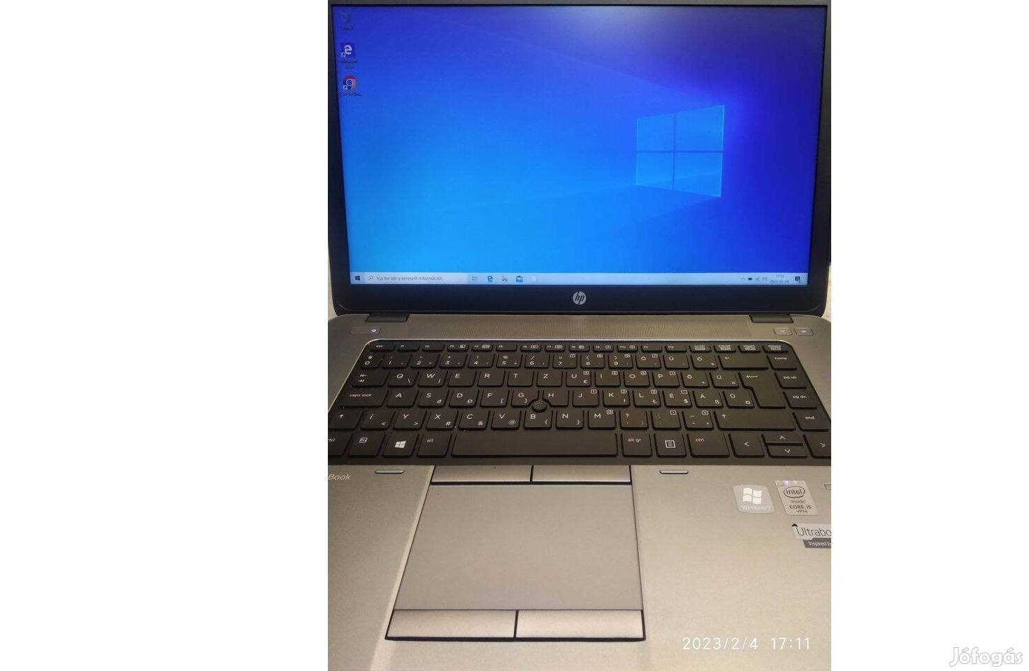 Hp Elitebook 850 G1-i5 -4 generácíós, 15,6" laptop