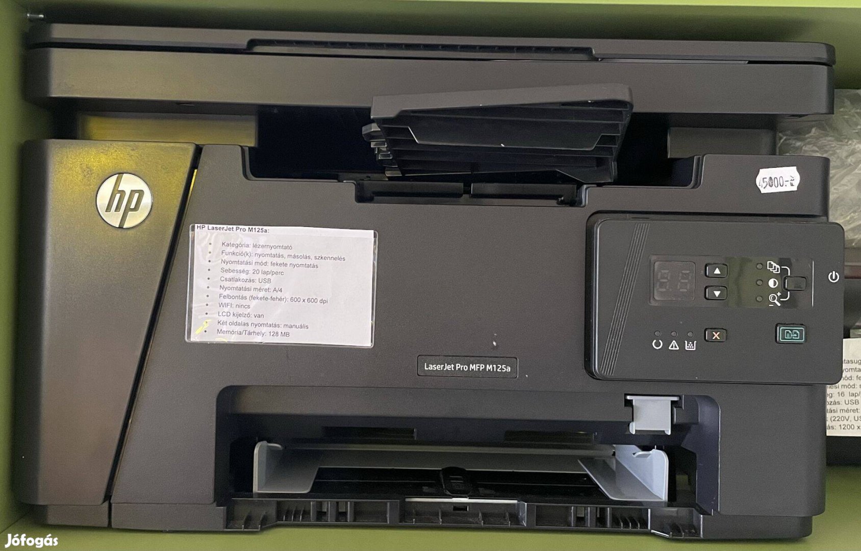 Hp Laserjet Pro M125a nyomtató/lézernyomtató