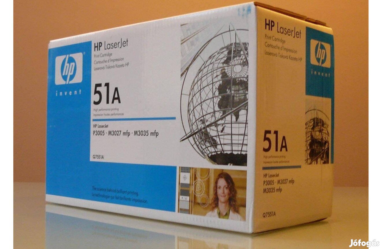 Hp Q7551A eredeti toner , Hp Q7551, Hp 7551A , Hp 7551 , 51A toner