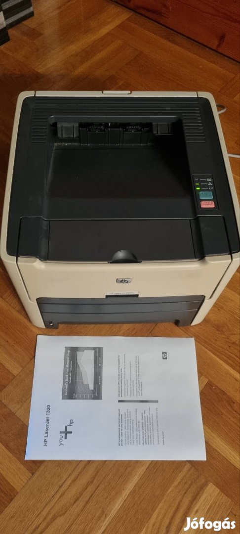 Hp laserjet 1320n lézer nyomtató usb és hálózati csatlakozó 