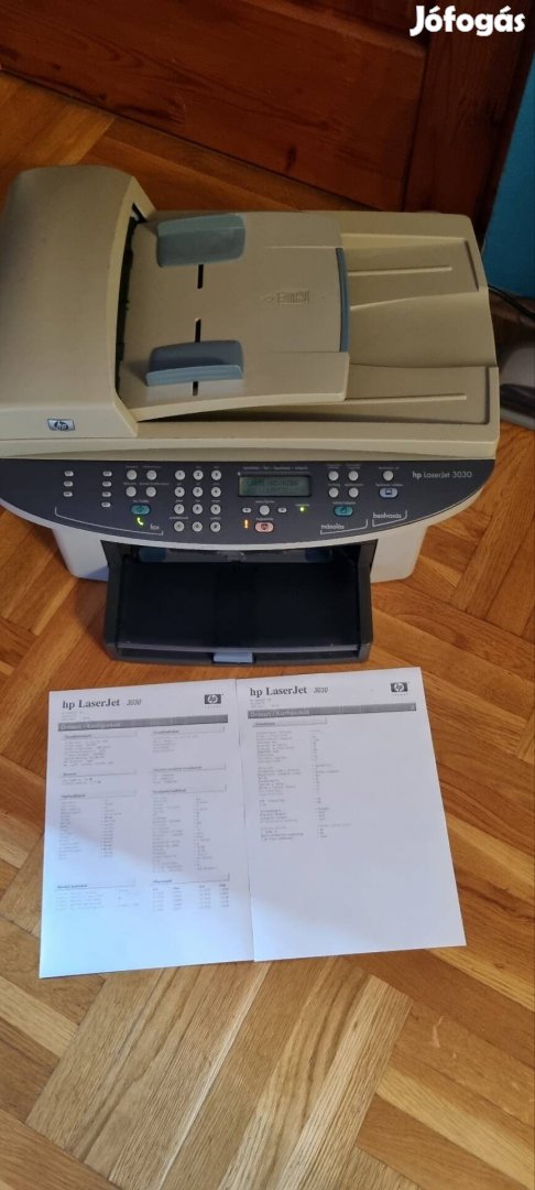 Hp laserjet 3030 multifunkciós lézer nyomtató 