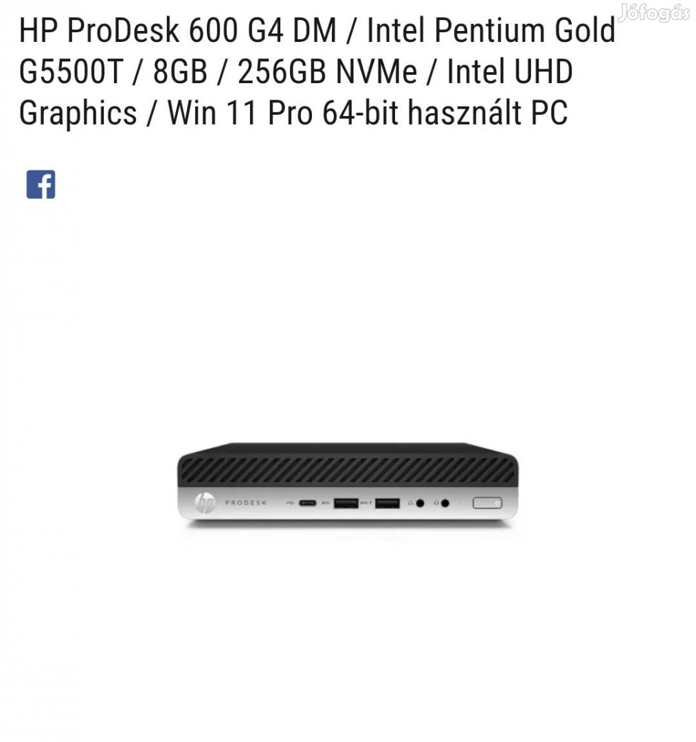 Hp mini pc eladó 