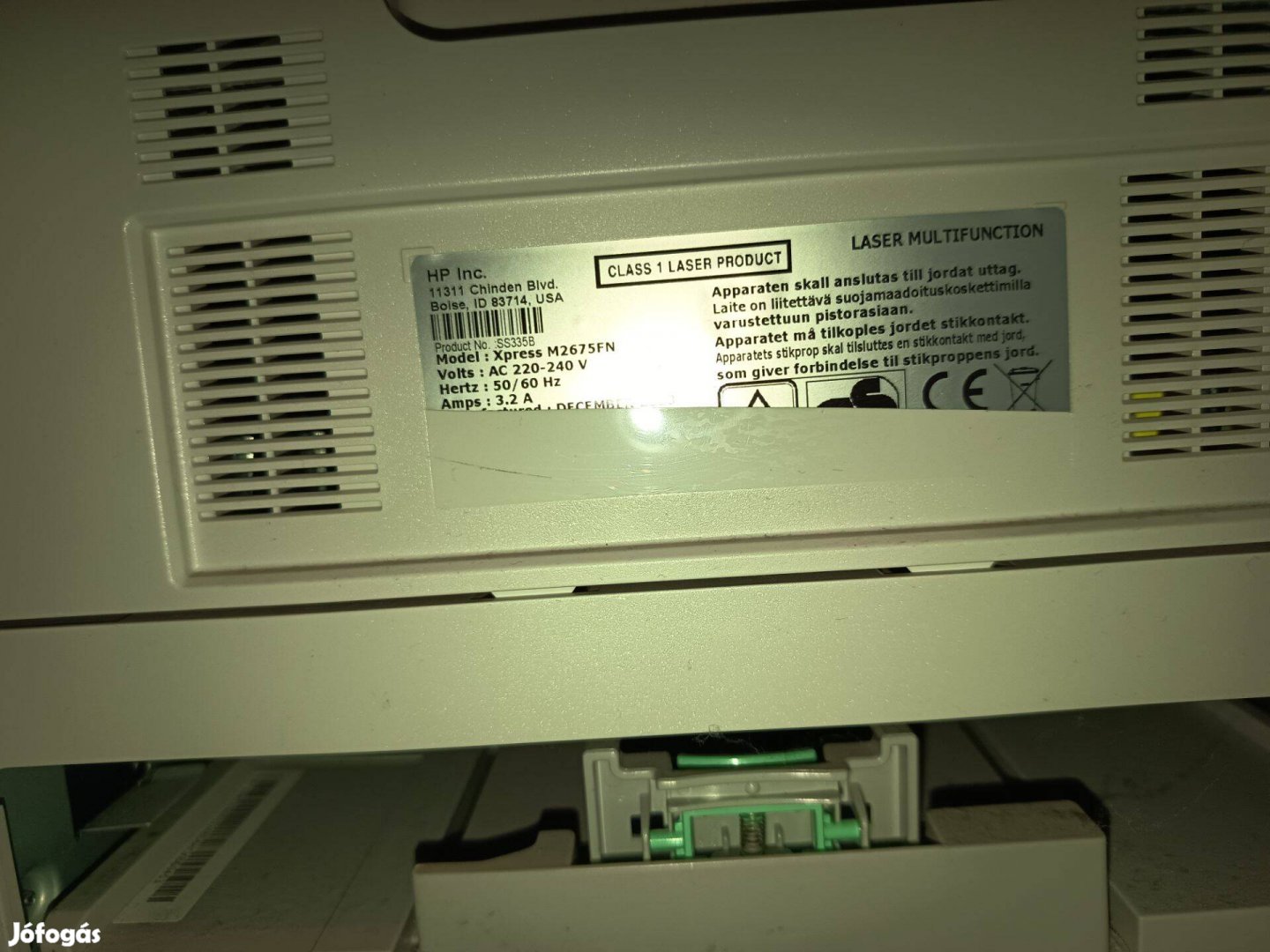 Hp multifunkciós nyomtató eladó