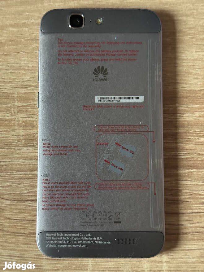 Huawei Ascend G7-L01 Silver Független Újszerű Eladó