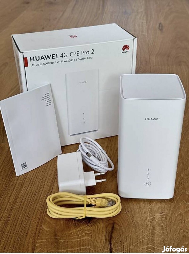 Huawei B628 CPE Pro 2 4G+ LTE Cat12 független sim kártyás wifi router.