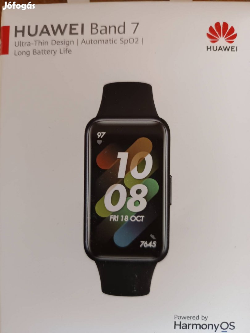 Huawei Band7 okosóra párszor viselt 