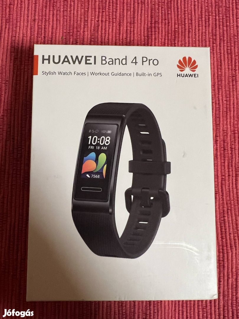 Huawei Band 4 Pro Aktivitásmérő/ okosóra fekete