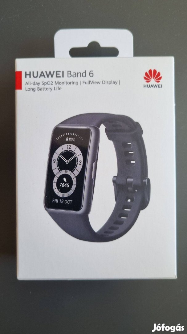 Huawei Band 6 okosóra, aktivitásmérő eladó (új)
