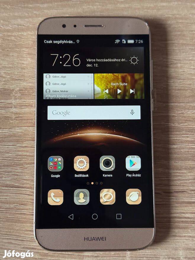 Huawei G8 Rio-L01 Gold 3GB Ram 32GB Független Eladó