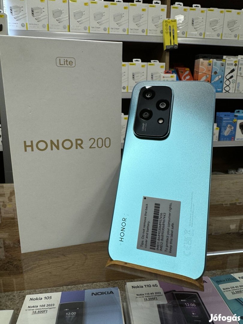 Huawei Honor 200 Lite 256GB 12Hó Garancia