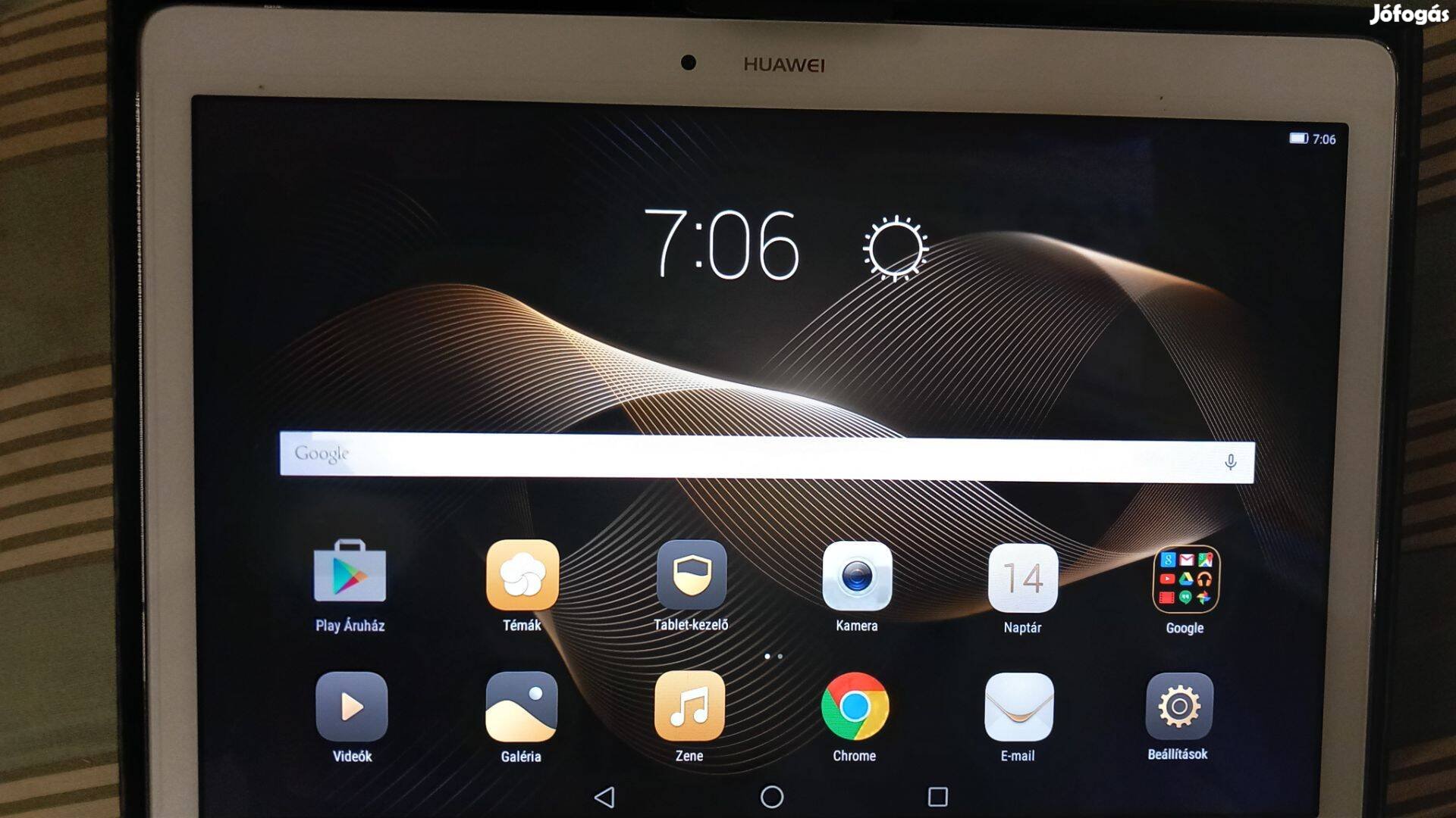 Huawei M2 mediapad 10,1" tokkal,üveg fóliával