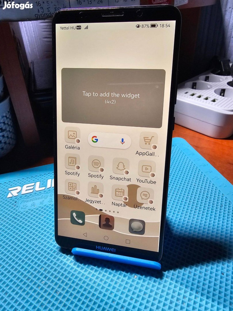Huawei MATE 10 Pro - Android Telefon - Telefon+Töltő+Új Fólia-Újszerü