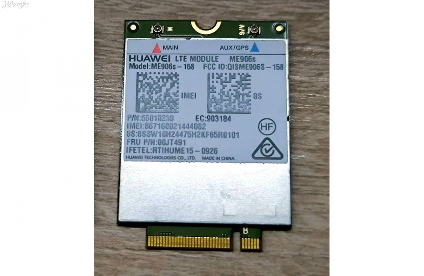 Huawei ME906 WWAN 4G LTE modem kártya