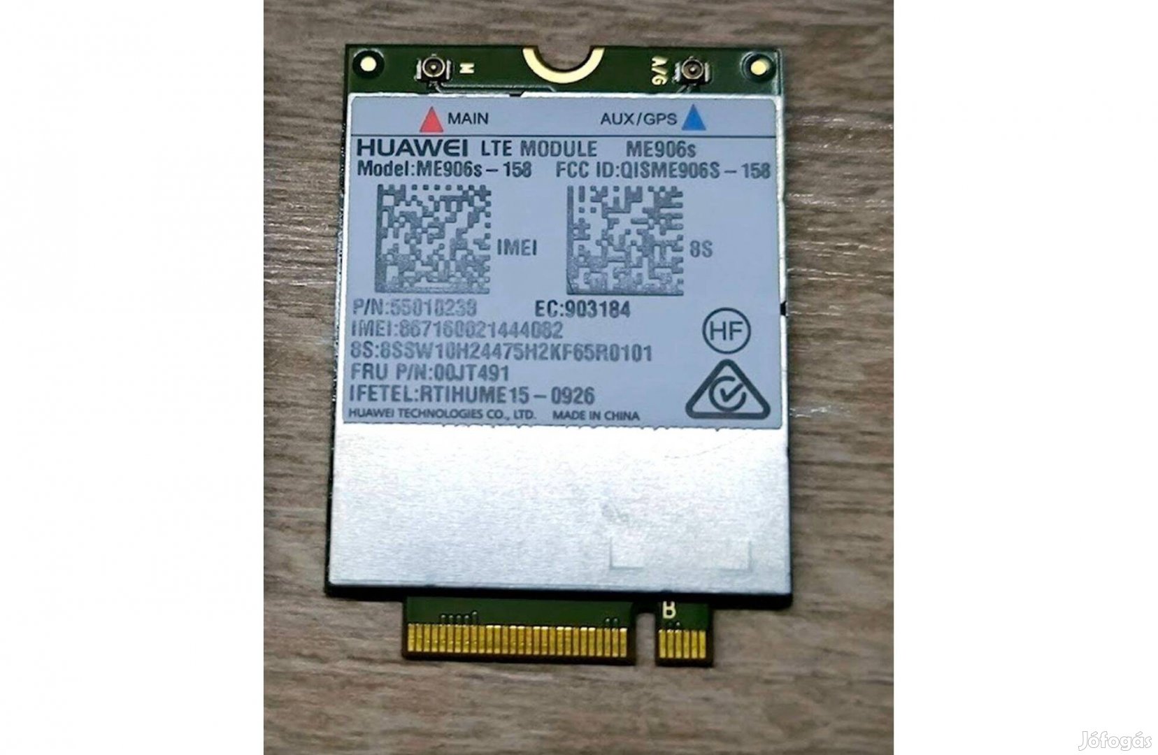 Huawei ME906 WWAN modem kártya