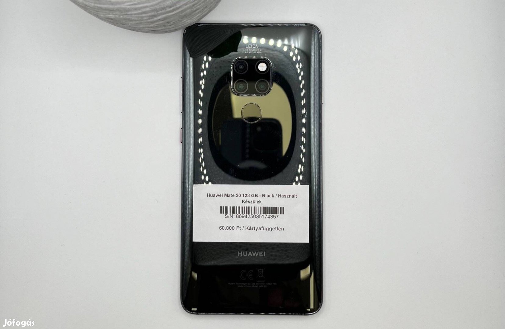 Huawei Mate 20 128 GB - Kártyafüggetlen / Használt készülék