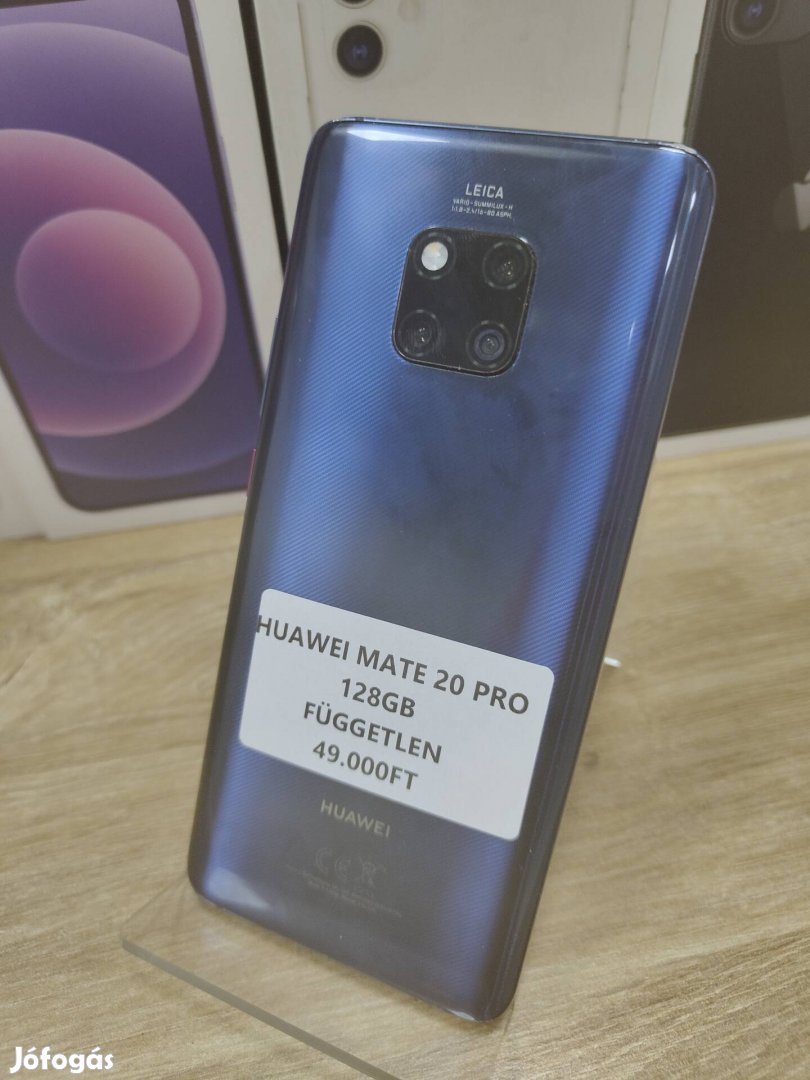 Huawei Mate 20 Pro 128gb független 