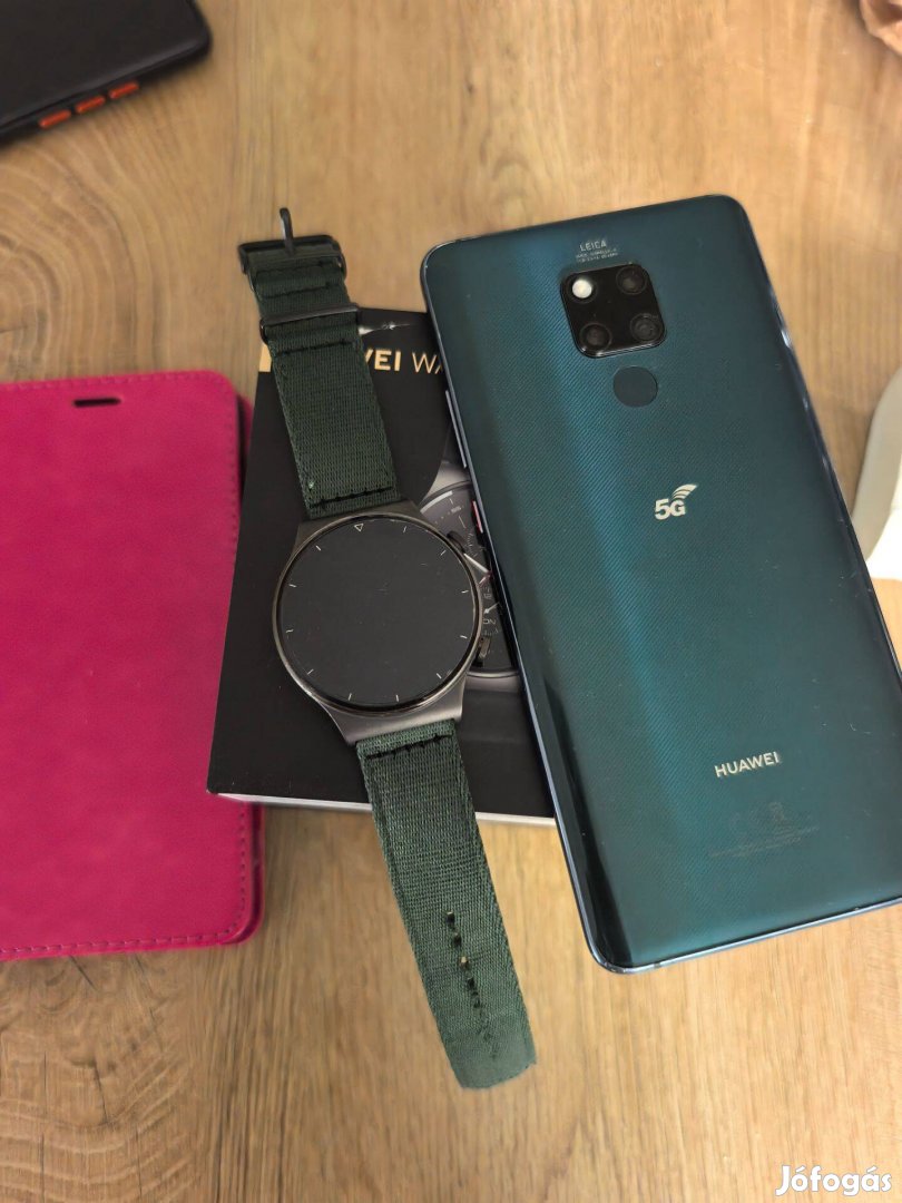 Huawei Mate 20 X és Huawei watch Gt2 pro eladó