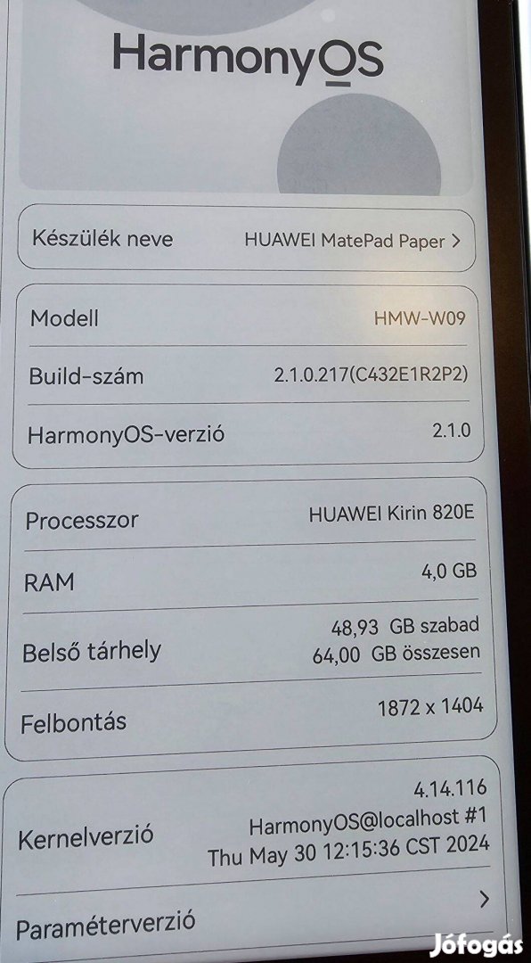 Huawei Matepad Paper