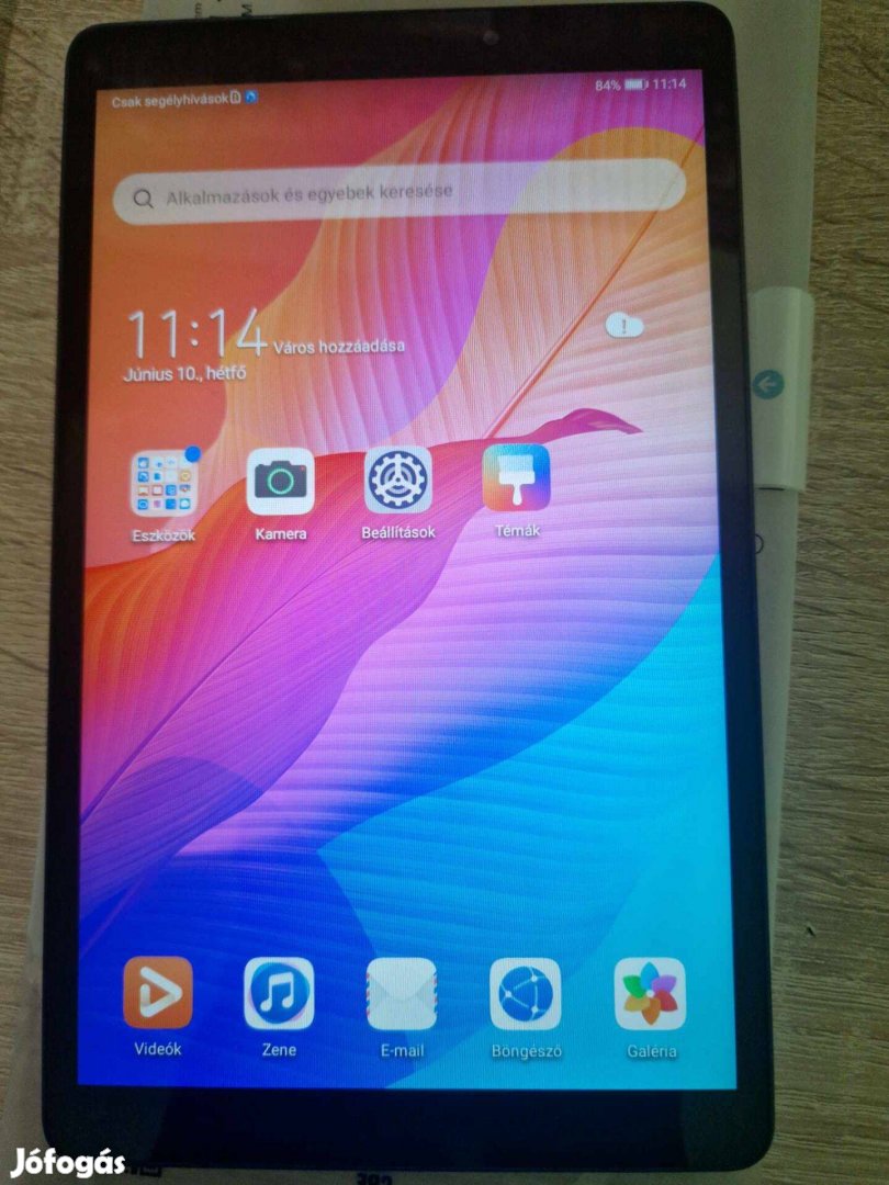 Huawei Matepad T8 Tablet tokkal és billentyűzettel