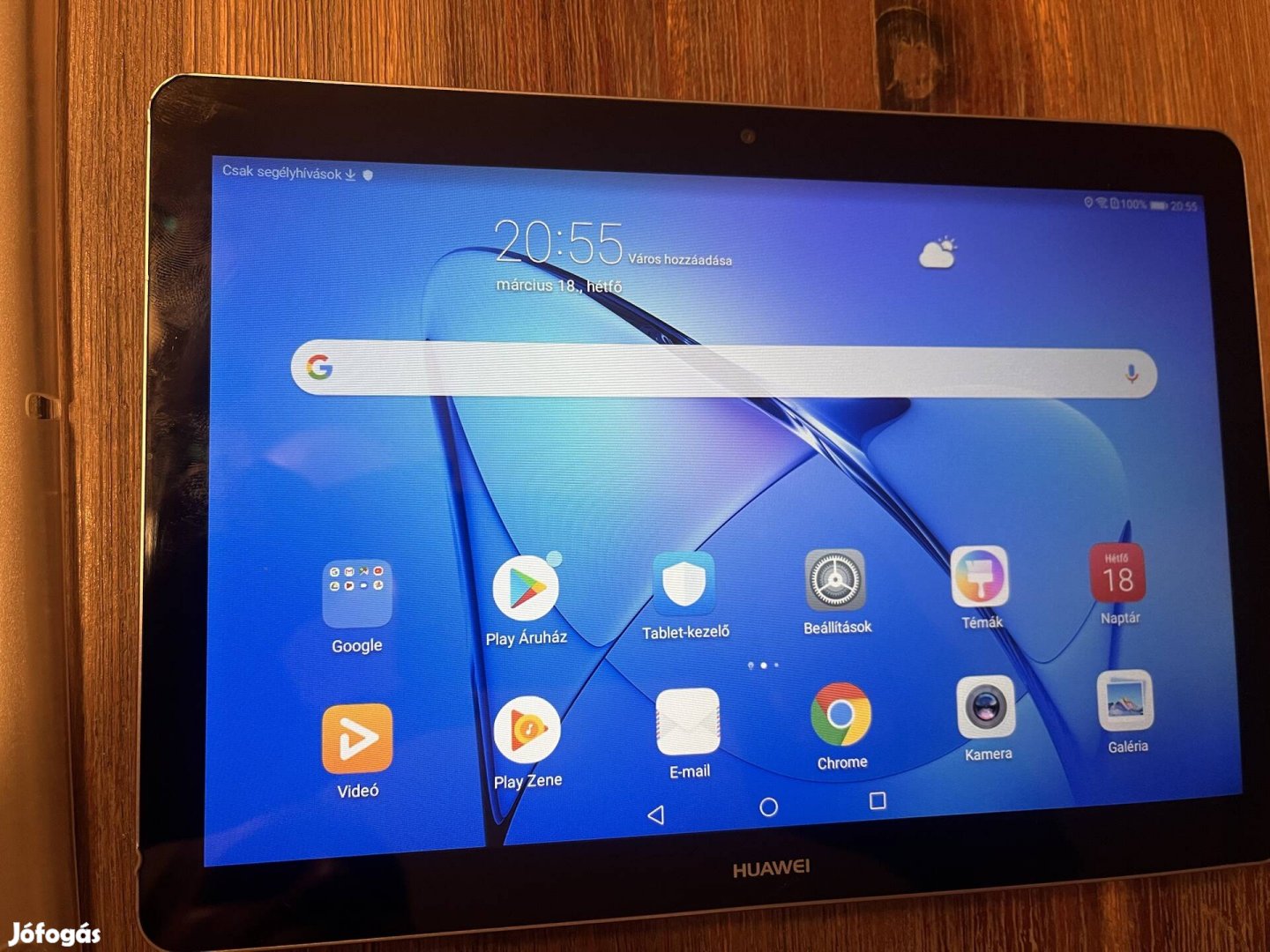 Huawei Mediapad T3 10 tablet 9.6" IPS 2GB 32GB Wi-Fi Asztroszürke