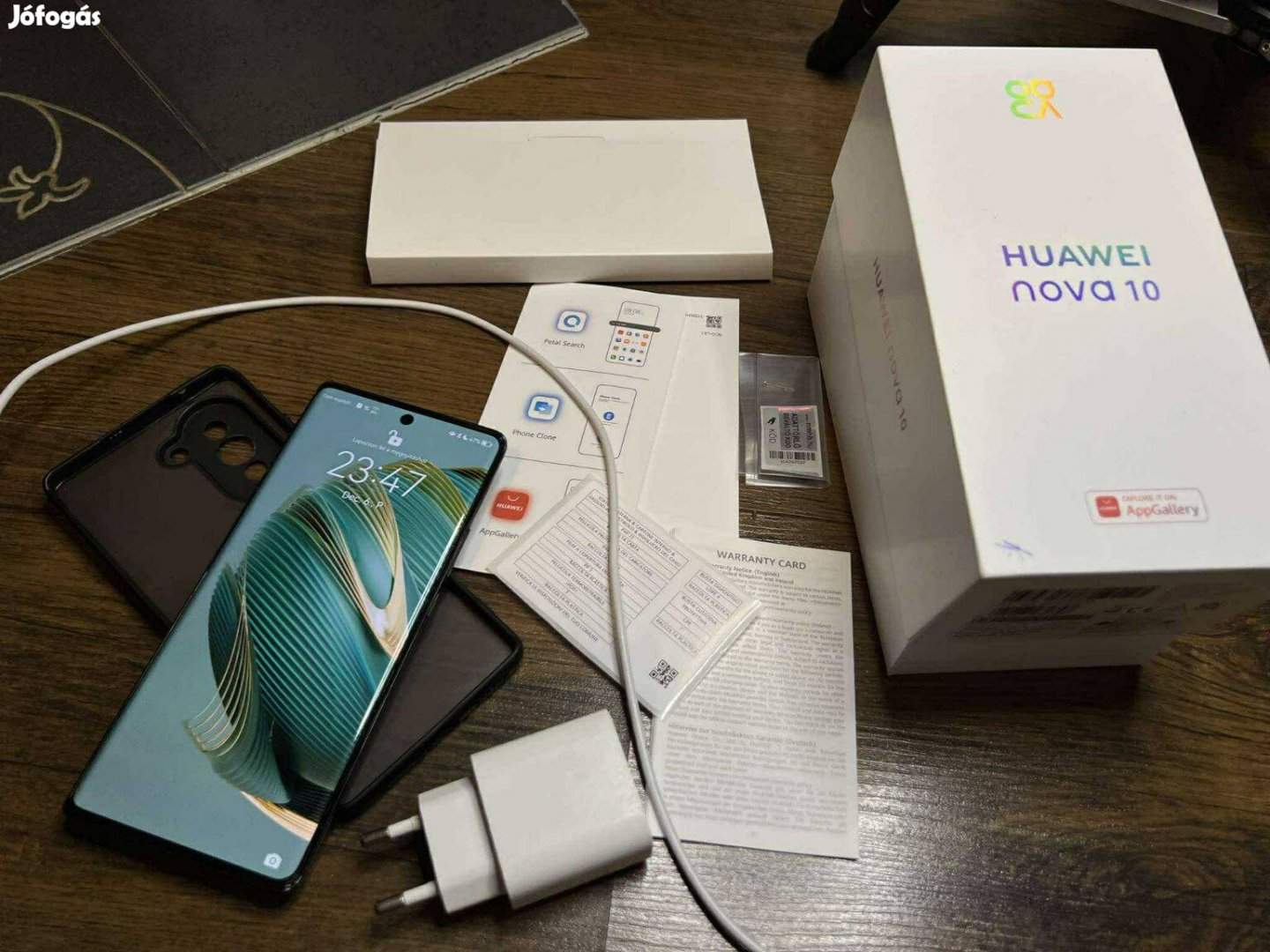 Huawei Nova 10 128GB 8GB RAM 60Mp Dual kártyafüggetlen Mobiltelefon