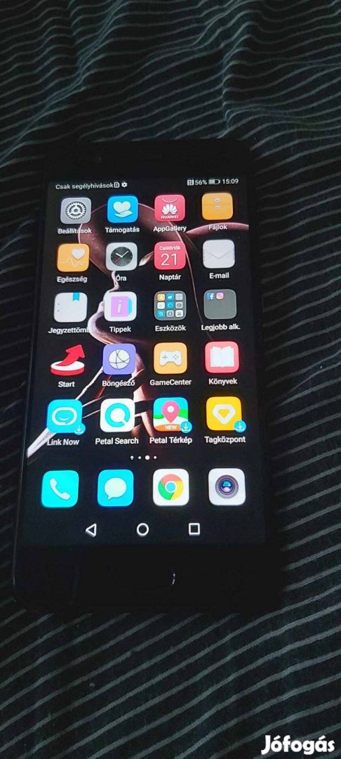 Huawei P10 4/64GB fekete mobil eladó. Processzor: Hisilicon Kirin 960
