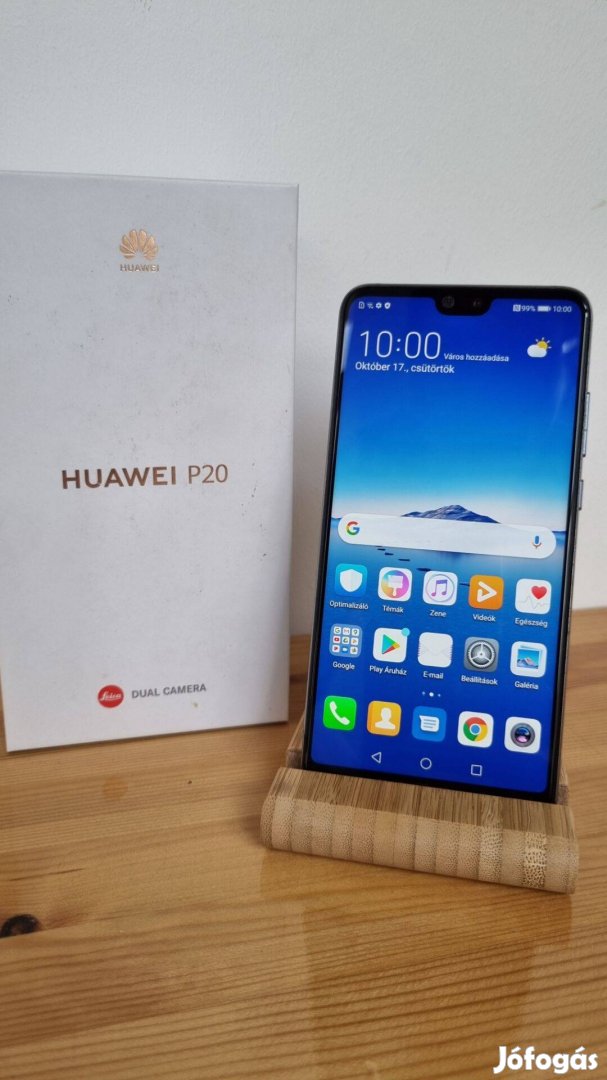 Huawei P20 4GB/64GB telefon szép állapotú