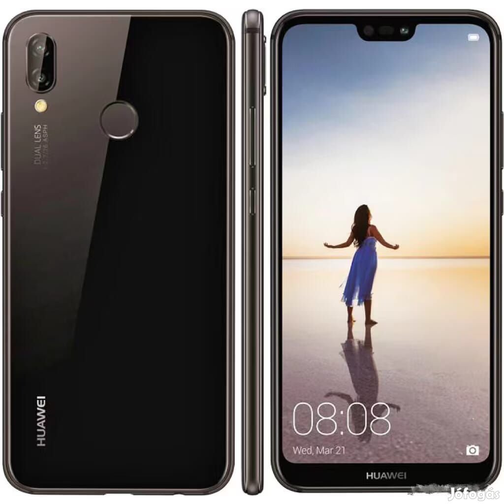 Huawei P20 Lite (64GB)  - Szín: Fekete