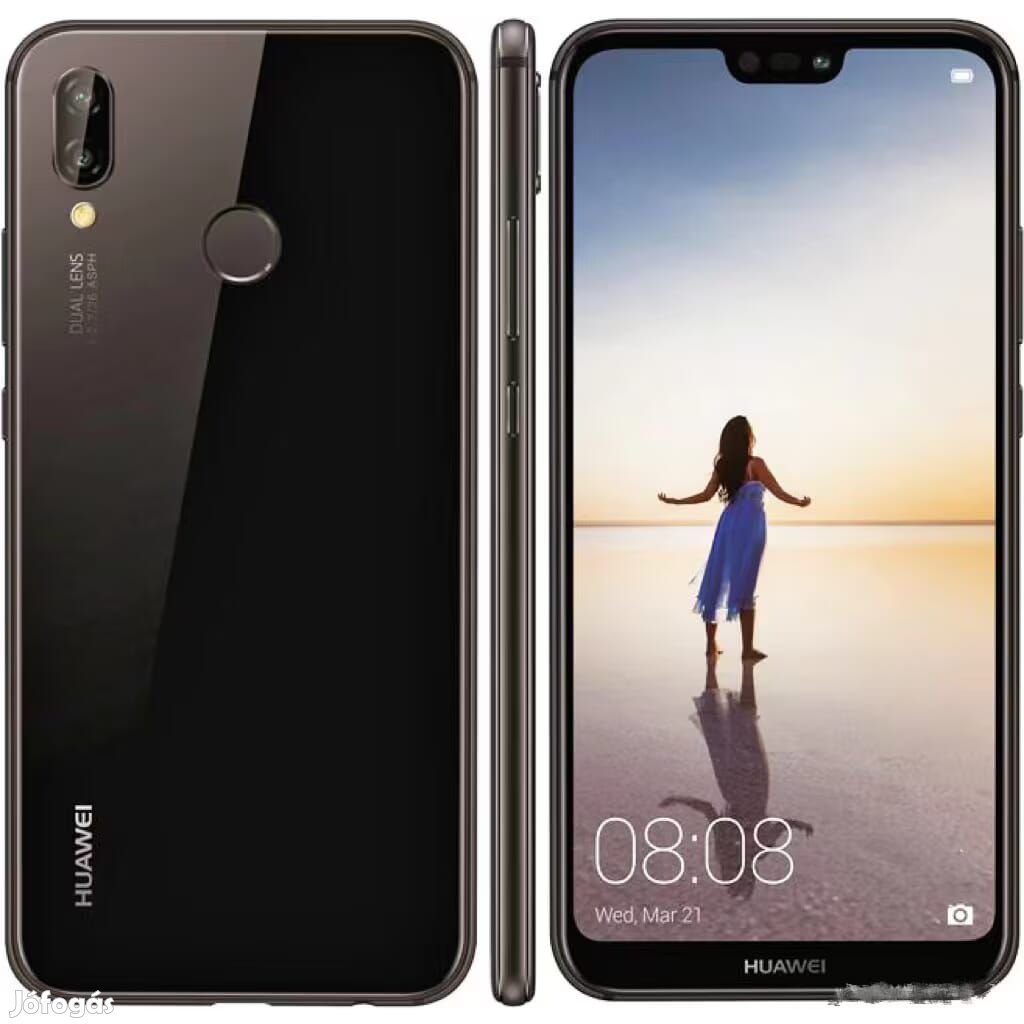 Huawei P20 Lite (64GB)  - Szín: Fekete