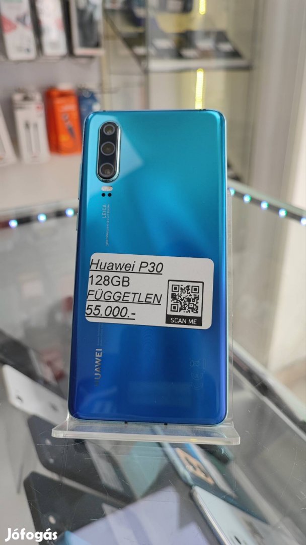 Huawei P30 128GB Kártyafüggetlen