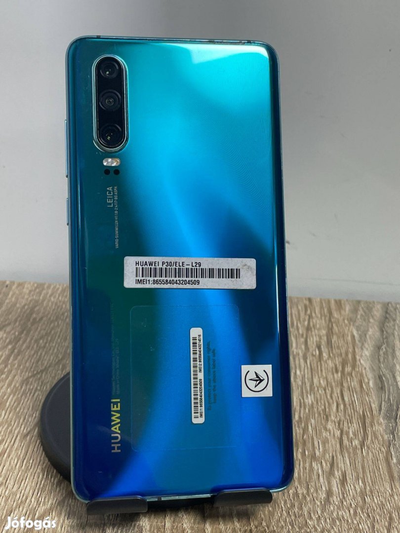 Huawei P30 Független mobiltelefon gyönyörű állapotban, üzletből