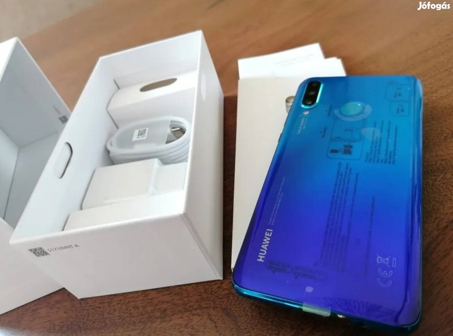 Huawei P30 Lite 128GB 4GB RAM Dual SIM Új Független Okostelefon Eladó