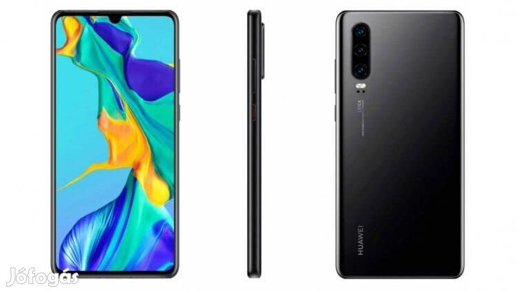 Huawei P30 (128GB)  - Szín: Fekete