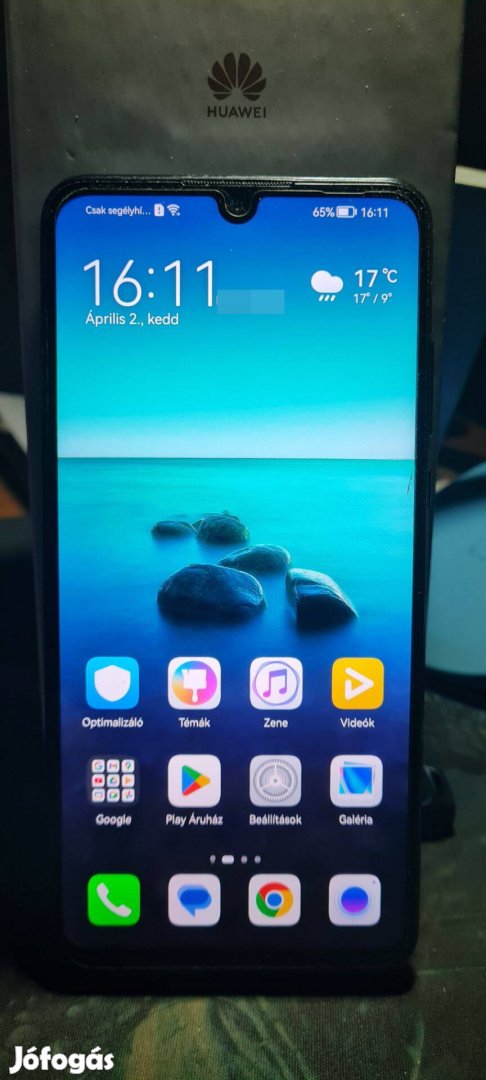Huawei P30 lite Kártyafüggetlen 128 GB +(ajándék okos tok)