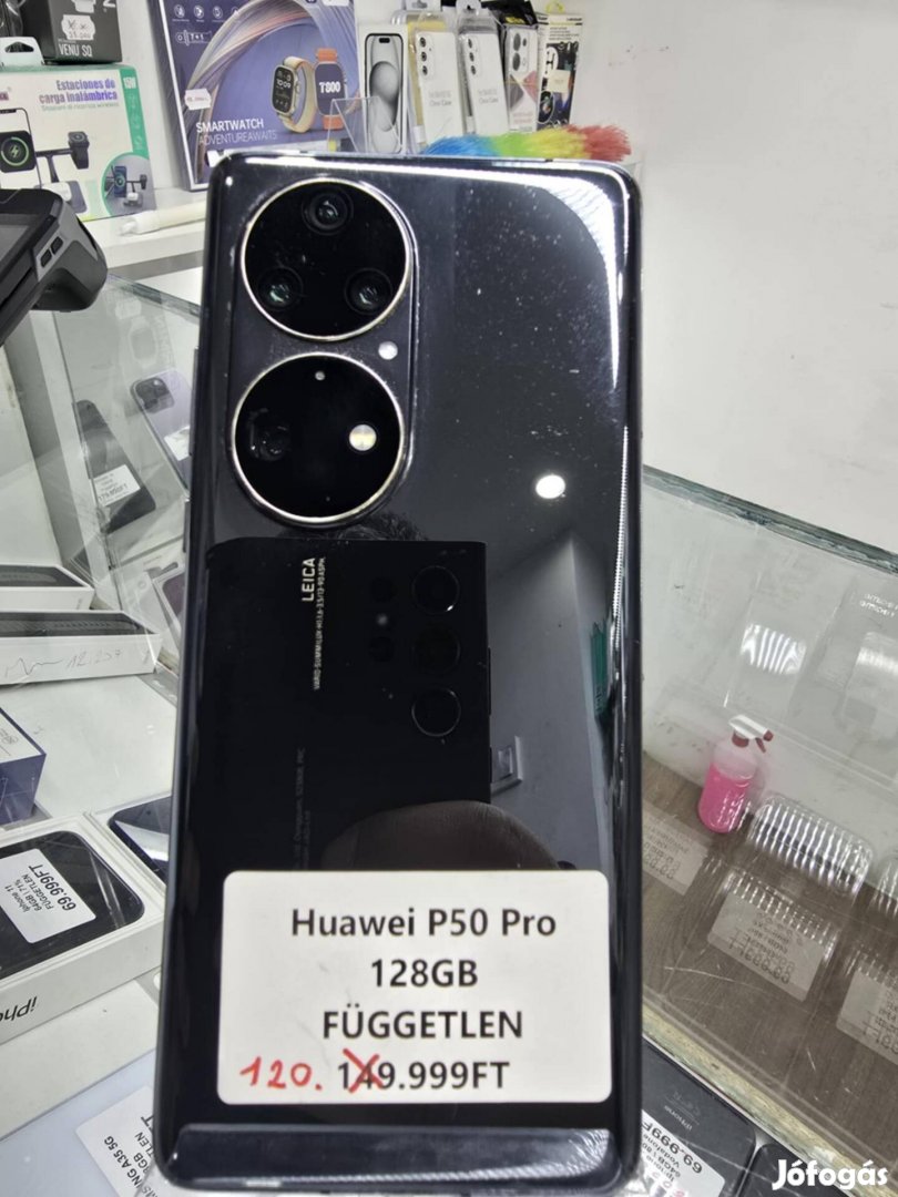 Huawei P50 Pro, 128GB, Független ,Akció 