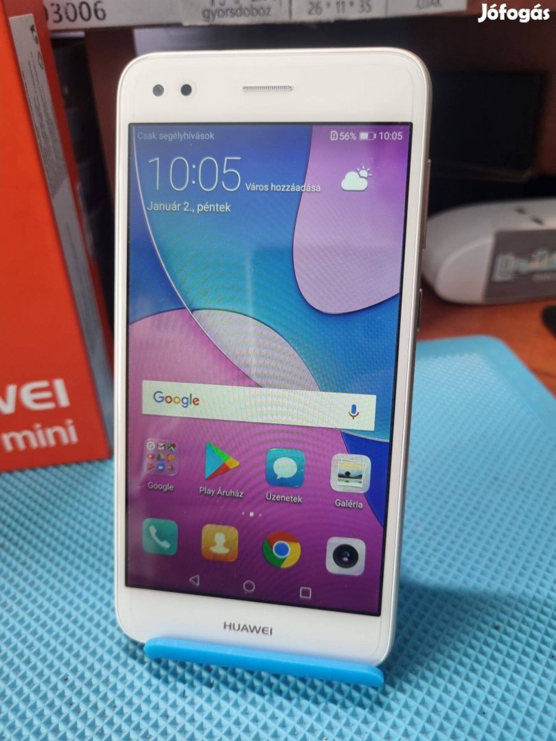 Huawei P9 LITE Mini/ DS, Független,Töltővel,Dobozában - LCD Fóliás!!