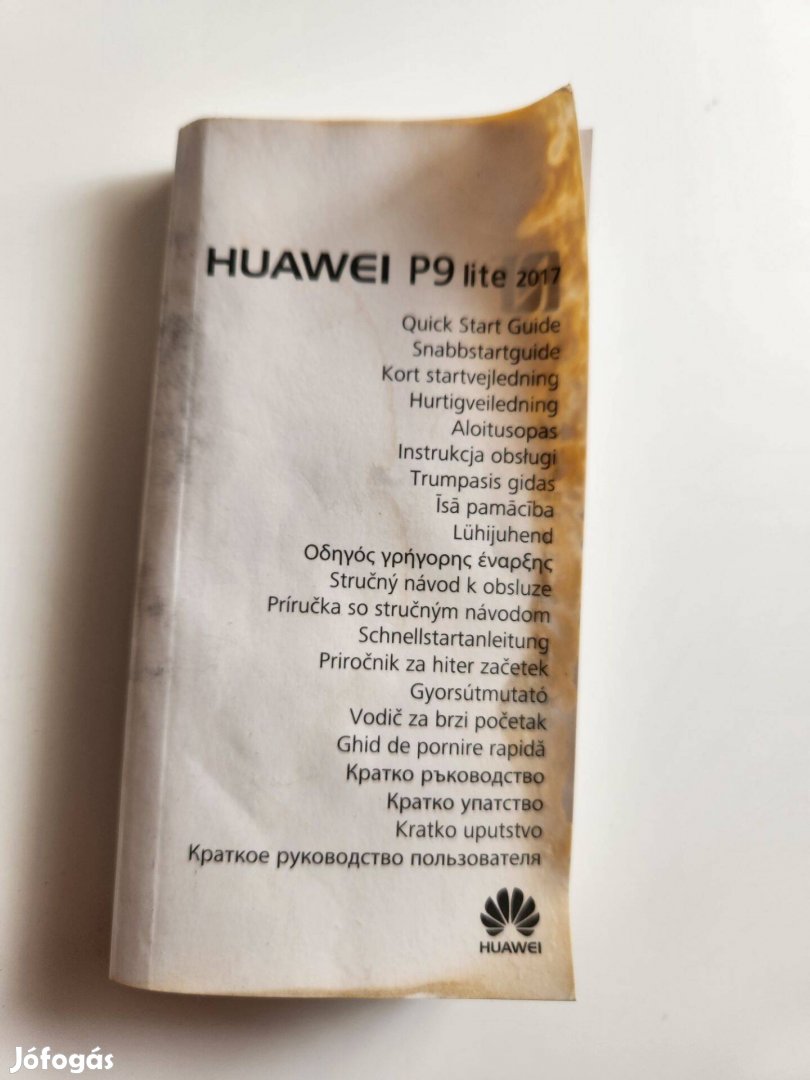 Huawei P9 Lite P 9 több nyelvű használati útmutató eladó
