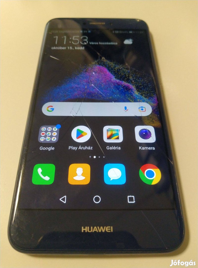 Huawei P9 Lite (2017) Kártyafüggetlen 16GB 3GB Ram (sérült érintő)