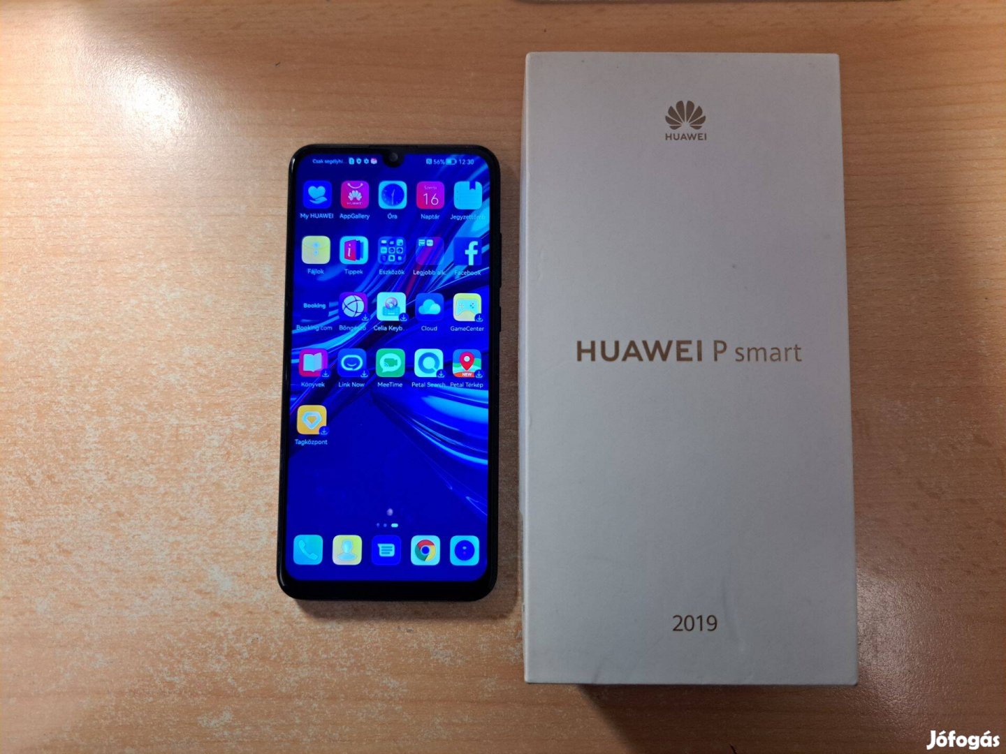 Huawei P Smart 2019 Független Fekete Garis !