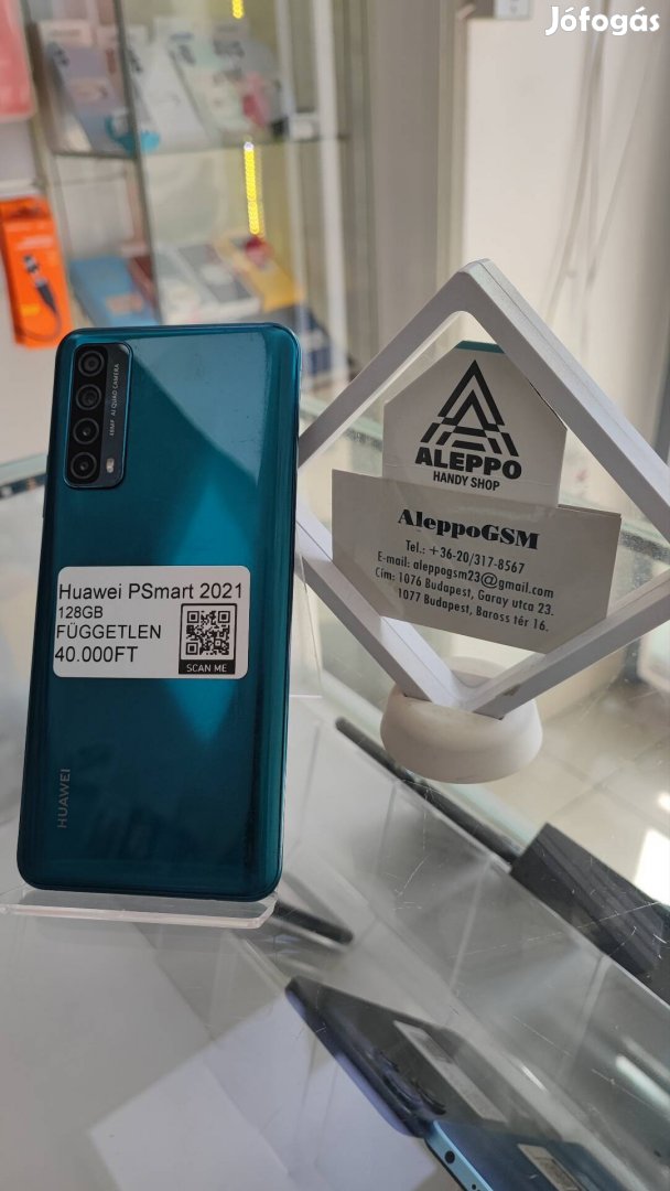 Huawei P Smart 2021-128GB-Kártyafüggetlen